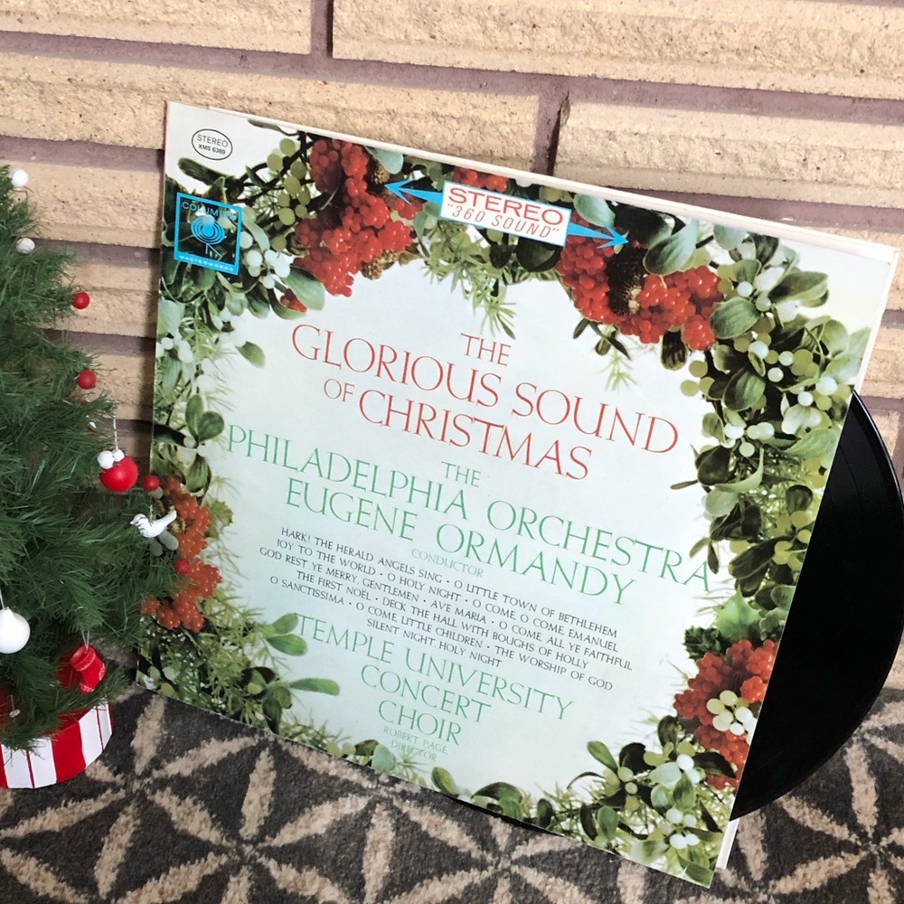 60's "The Glorious Sound of Christmas" Album - 60's Christmas Record - Holidays